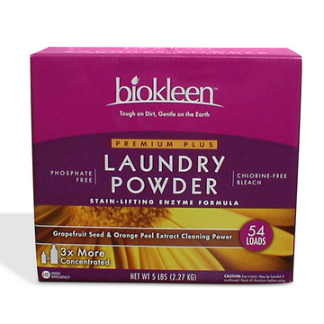 Premium Plus Laundry Powder (5 lb. Box) from Biokleen